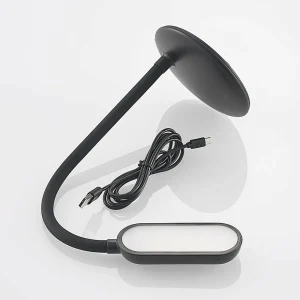 Cheap PRIOS lampe de table LED rechargeable Opira, noir, USB, variateur tactile