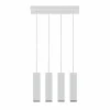 Outlet PRIOS Neliyah suspension blanche, 4 lampes