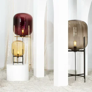 Flash Sale pulpo GmbH pulpo lampe à poser Oda Small, ambre/noir, hauteur 45 cm