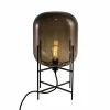 Store pulpo GmbH pulpo lampe à poser Oda Small, gris fumé/noir, hauteur 45 cm