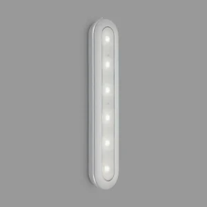 Fashion Briloner Push light LED Row, à piles, 6 500 K, 30 cm