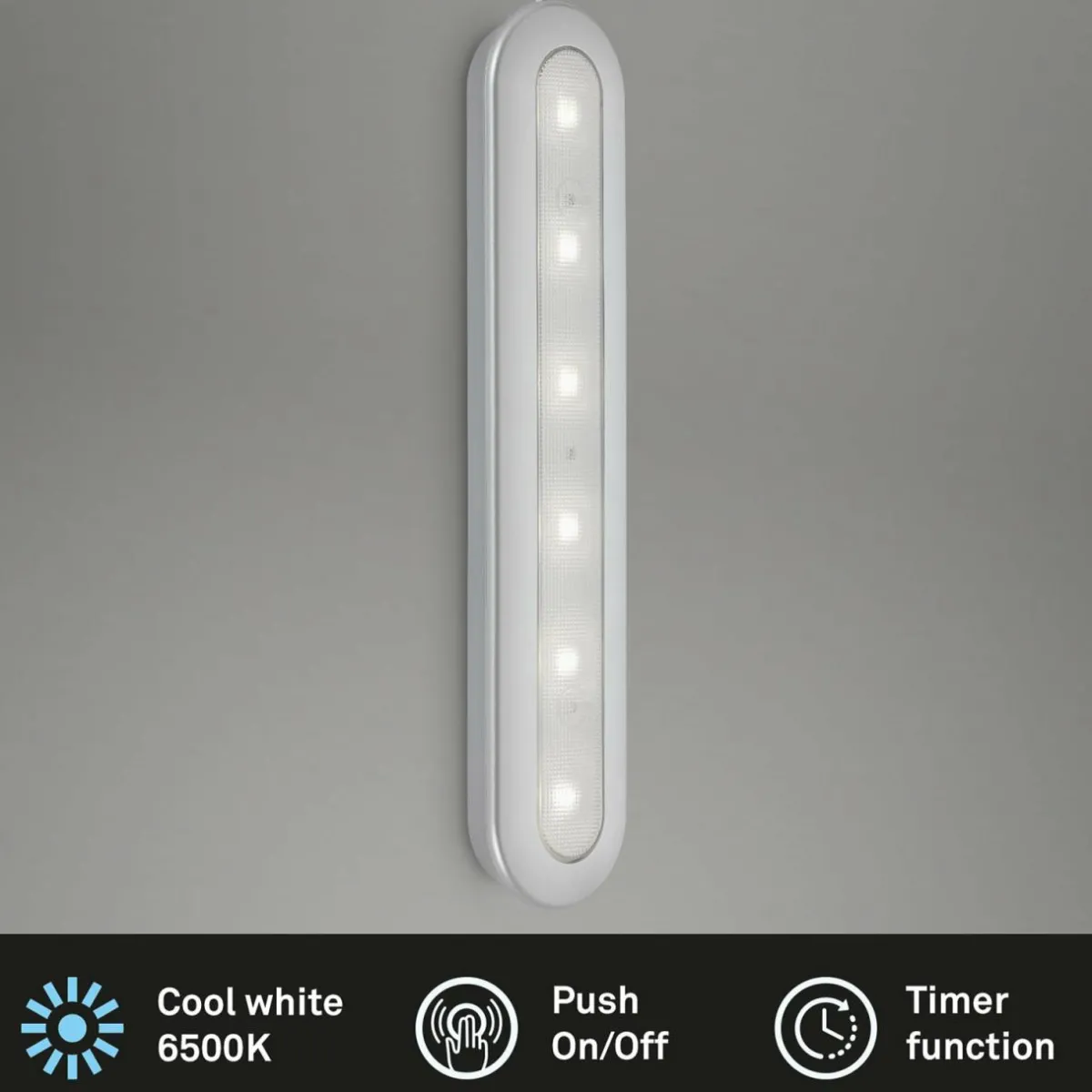 push_light_led_row__piles_k_cm_4-1.webp Fashion Briloner Push light LED Row, à piles, 6 500 K, 30 cm