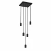 Sale SEGULA Madox Square 5X Wave suspension noire E27