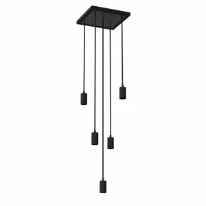 Sale SEGULA Madox Square 5X Wave suspension noire E27