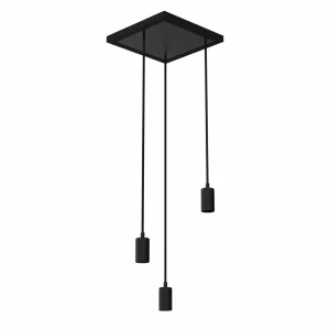 Cheap SEGULA Madox Square 3X Wave suspension noire E27