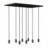 New SEGULA Madox 8X Wave suspension, noire, E27