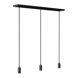 Flash Sale SEGULA Madox 3X Wave suspension, noire, E27