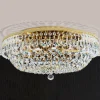 Outlet ORION SHERATA - plafonnier rond, or 45 cm