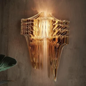 Shop Slamp Aria applique design, dorée
