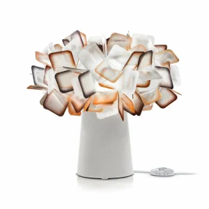 Sale Slamp lampe à poser Clizia, blanc/orange