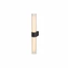 Cheap SLV Applique murale LED pour salle de bain Lygant double, noir, aluminium
