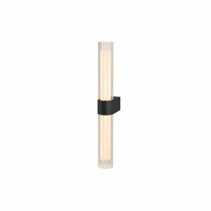 Cheap SLV Applique murale LED pour salle de bain Lygant double, noir, aluminium