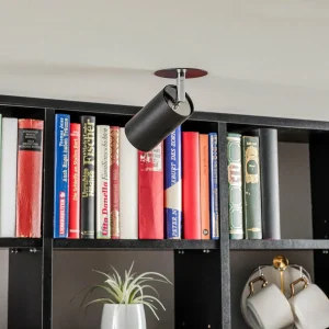 Clearance Nowodvorski Lighting Spot encastré plafond Eye Fit, une lampe, noir