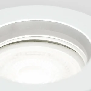 Online ORION Spot encastrable Glow, blanc, métal, Ø 11 cm, GU10