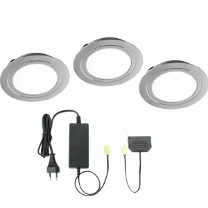 Best Sale Evotec Spot LED Cubic 55 rond en set de 3 pièces