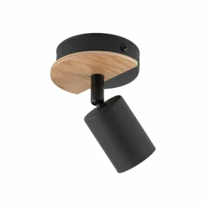 Online TK Lighting Spot mural Cover Wood à 1 lampe