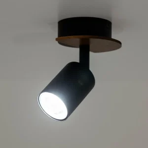 Cheap TK Lighting Spot mural Cover Wood, noyer, à 1 lampe