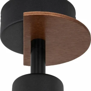 Cheap TK Lighting Spot mural Cover Wood, noyer, à 1 lampe