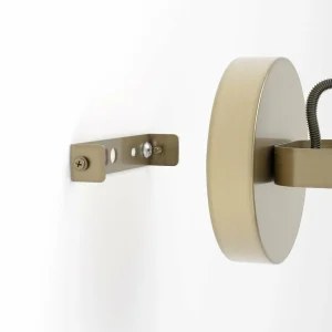 Clearance EGLO Spot mural Southery, à 1 lampe, crème-doré brossé