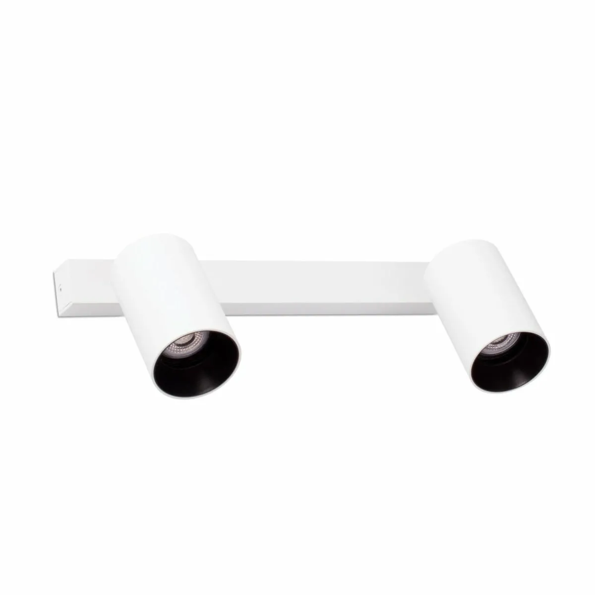 spot_mural_stan_blanc_aluminium_largeur__cm___lampes_0.webp Outlet FARO BARCELONA Spot mural Stan, blanc, aluminium, largeur 33,6 cm, à 2 lampes.