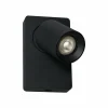 Sale Viokef Spot mural Steven, interrupteur, inclinable, noir