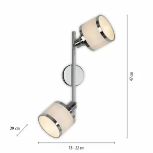 Best Sale JUST LIGHT. Spot pour plafond Accor, à 2 lampes