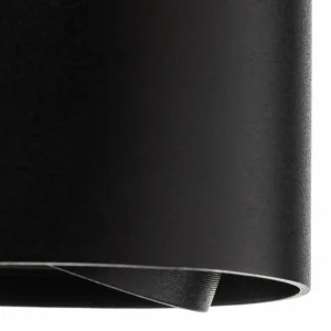 Store Eko-Light Spot pour plafond Bima rond noir