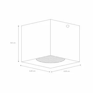 Discount Lucide Spot pour plafond Bodi, angulaire, blanc, GU10, à 1 lampe, aluminium