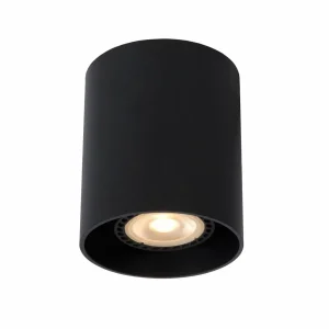 Cheap Lucide Spot pour plafond Bodi, rond, noir, Ø 8 cm, à 1 lampe, aluminium