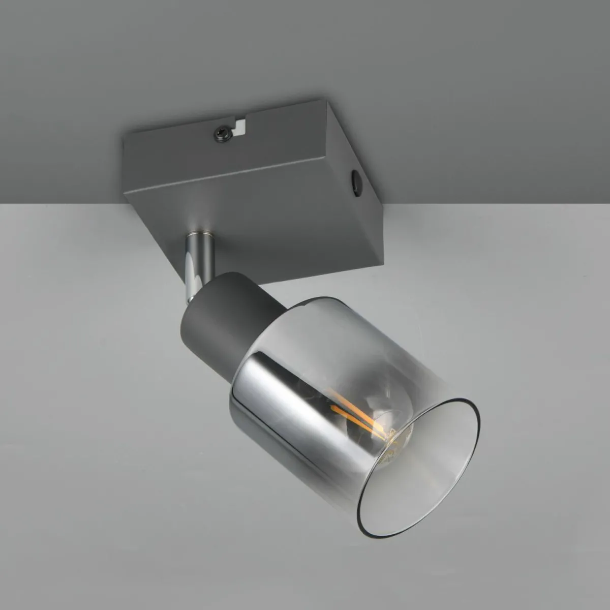 spot_pour_plafond_cadiz___lampe_e_anthracite_0.webp Online Reality Leuchten Spot pour plafond Cadiz, à 1 lampe, E14, anthracite