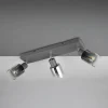 Best Sale Reality Leuchten Spot pour plafond Cadiz, 3 lampes, E14, anthracite