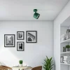 Shop Argon Spot pour plafond Chloe, réglable, vert, métal, GU10, 13,5 cm