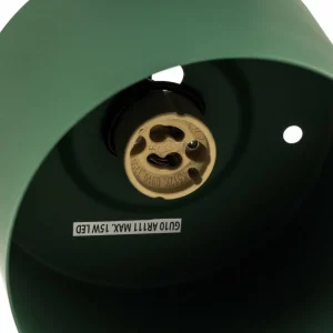 Shop Argon Spot pour plafond Chloe, réglable, vert, métal, GU10, 13,5 cm