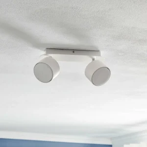 Outlet Eko-Light Spot pour plafond Cloudy à 2 lampes blanc