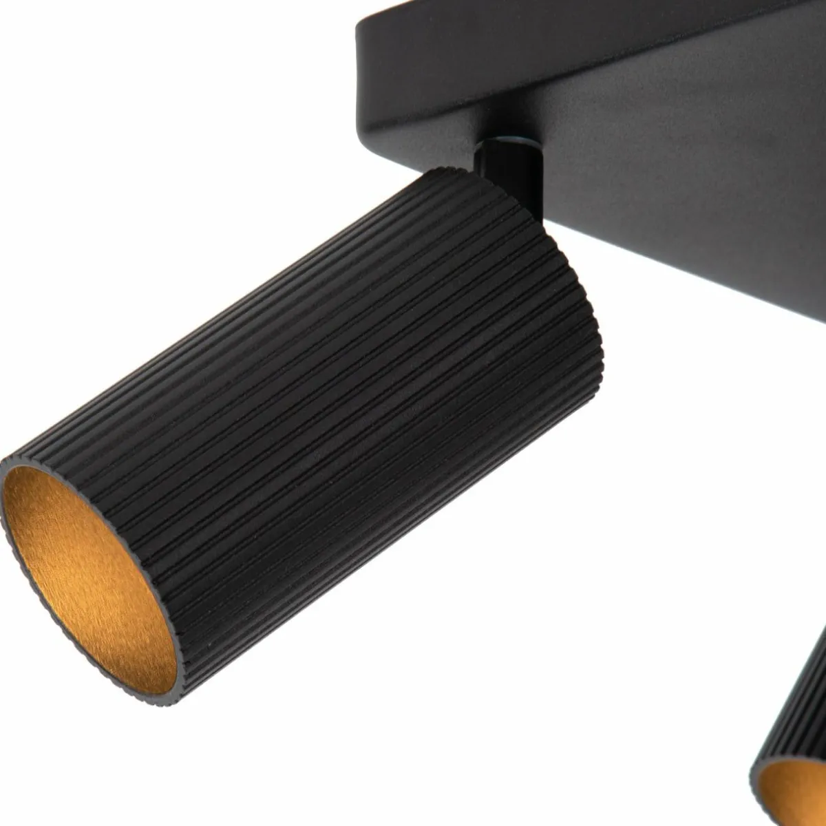 spot_pour_plafond_clubs_noir__lampes_gu_aluminium_2.webp Best Sale Lucide Spot pour plafond Clubs, noir, 4 lampes, GU10, aluminium