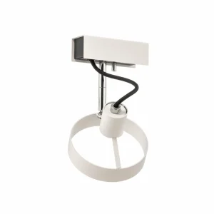 Sale Nowodvorski Lighting Spot pour plafond Cross, à une lampe, blanc