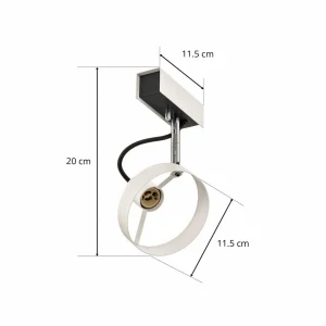 Sale Nowodvorski Lighting Spot pour plafond Cross, à une lampe, blanc