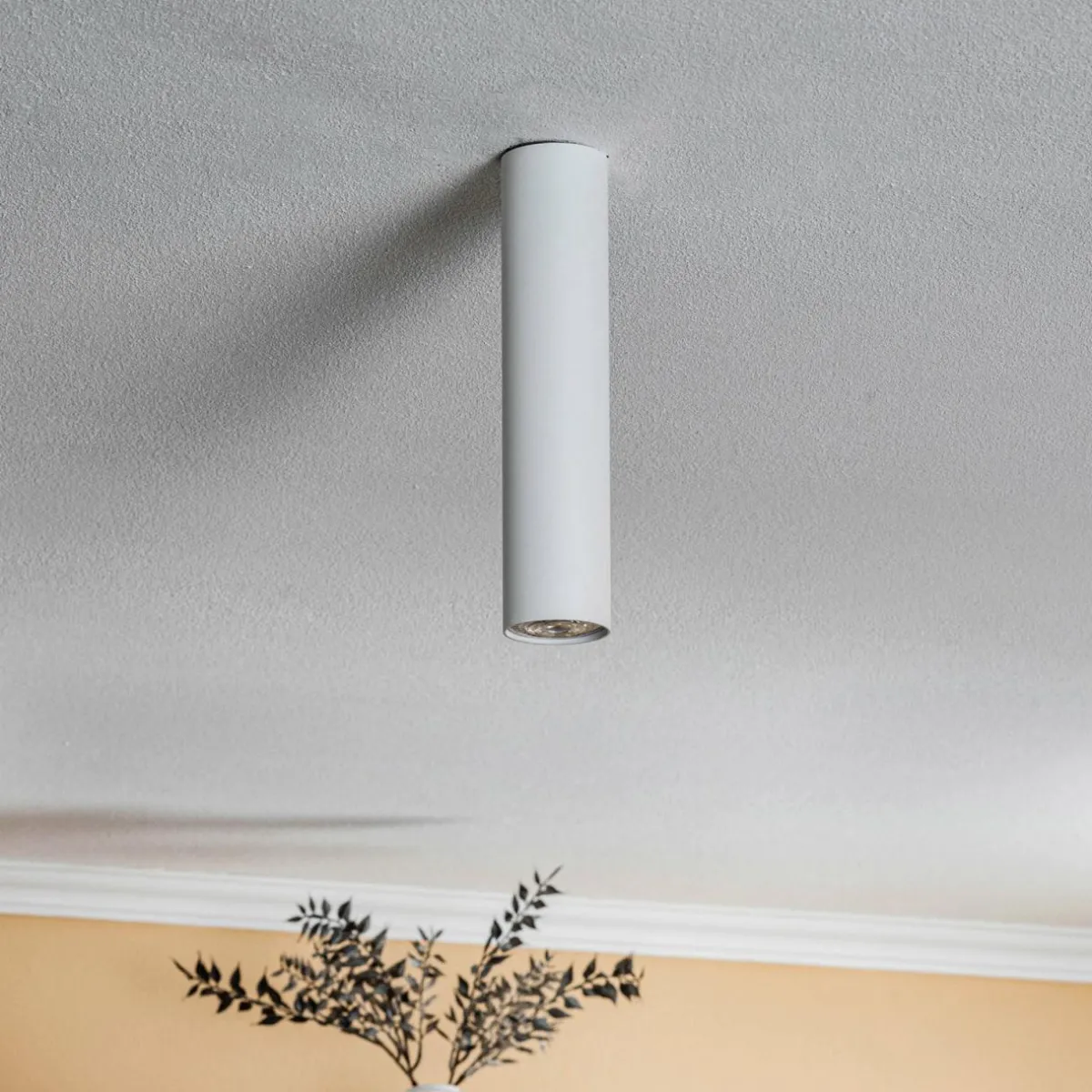 spot_pour_plafond_eye_hauteur__cm_blanc_0.webp Best Nowodvorski Lighting Spot pour plafond Eye, hauteur 25 cm, blanc