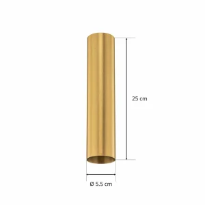 Fashion Nowodvorski Lighting Spot pour plafond Eye, hauteur 25 cm, laiton