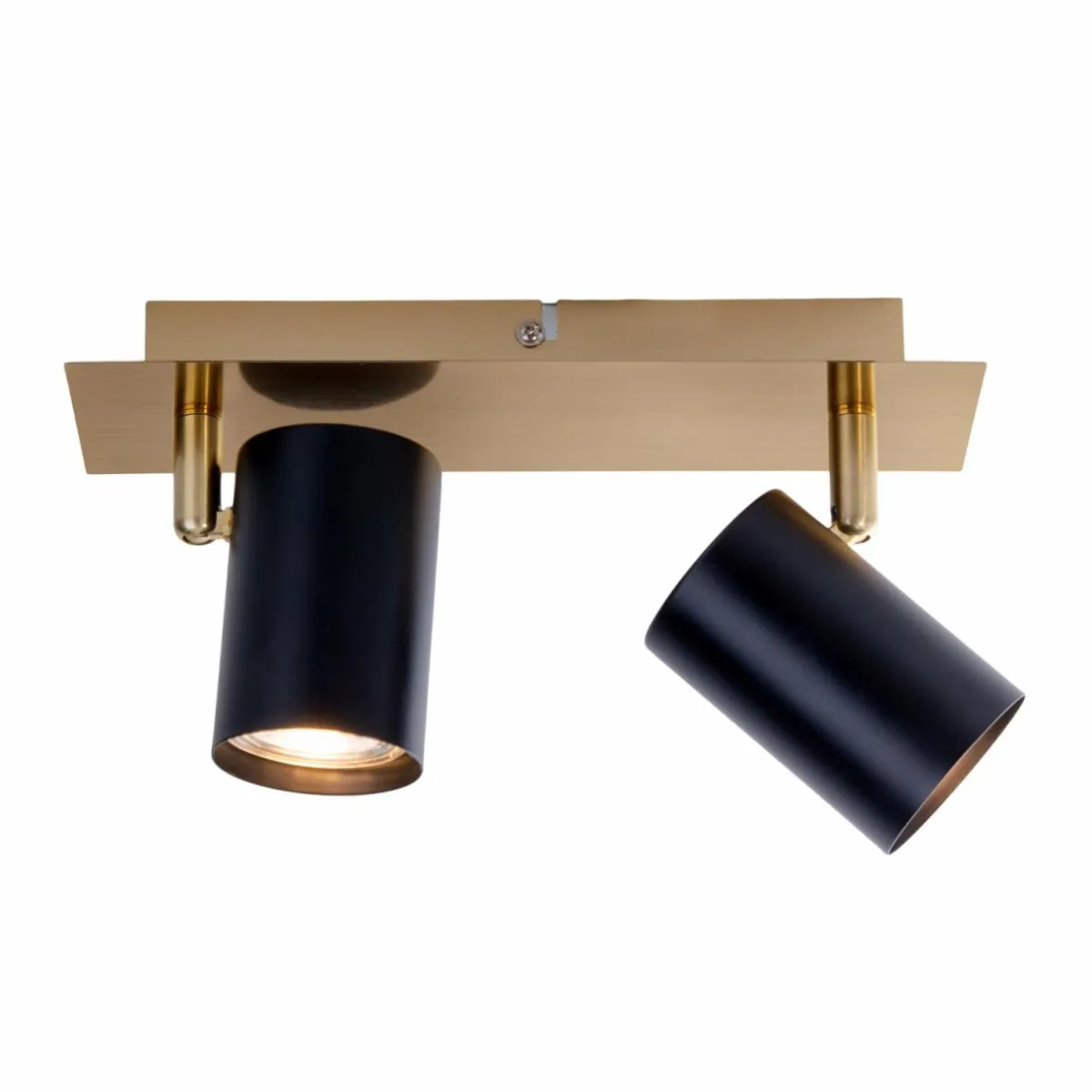 spot_pour_plafond_frida__deux_lampes_laitonnoir_1.webp Cheap Näve Spot pour plafond Frida à deux lampes, laiton/noir