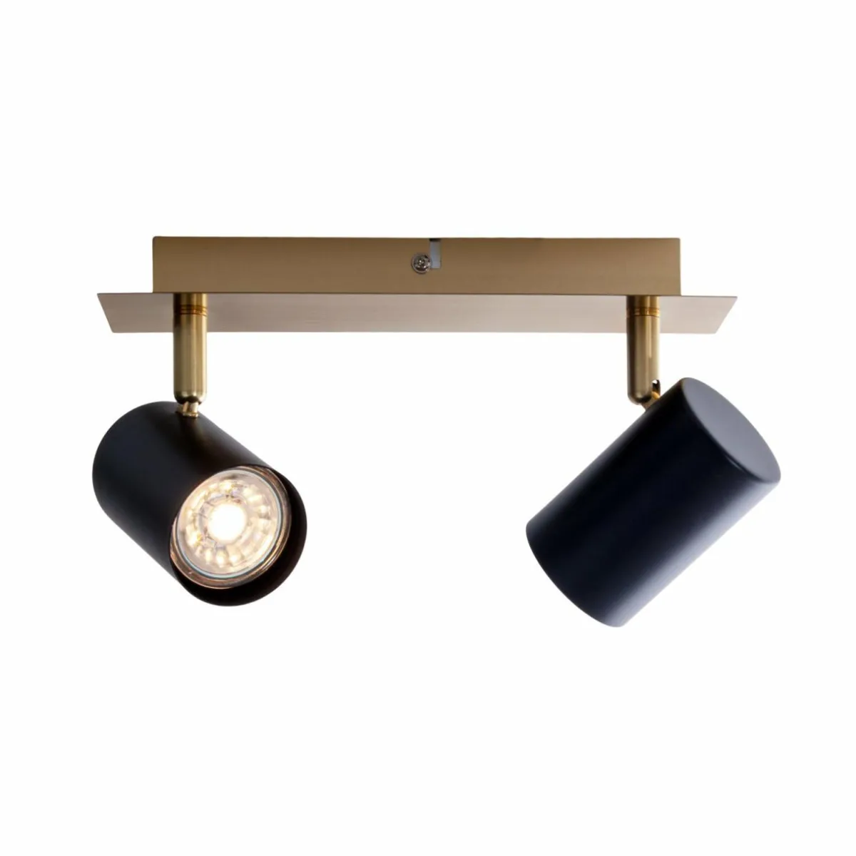 spot_pour_plafond_frida__deux_lampes_laitonnoir_2.webp Cheap Näve Spot pour plafond Frida à deux lampes, laiton/noir