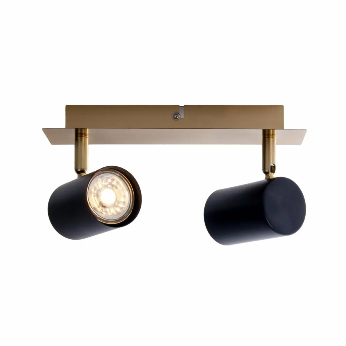 spot_pour_plafond_frida__deux_lampes_laitonnoir_4.webp Cheap Näve Spot pour plafond Frida à deux lampes, laiton/noir