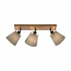 Store JUST LIGHT. Spot pour plafond Green Michel, à 3 lampes