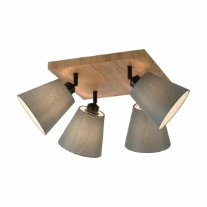 New JUST LIGHT. Spot pour plafond Green Michel, à 4 lampes