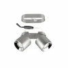 Clearance Trio Lighting Spot pour plafond Guayana GU10 à 2 lampes nickel