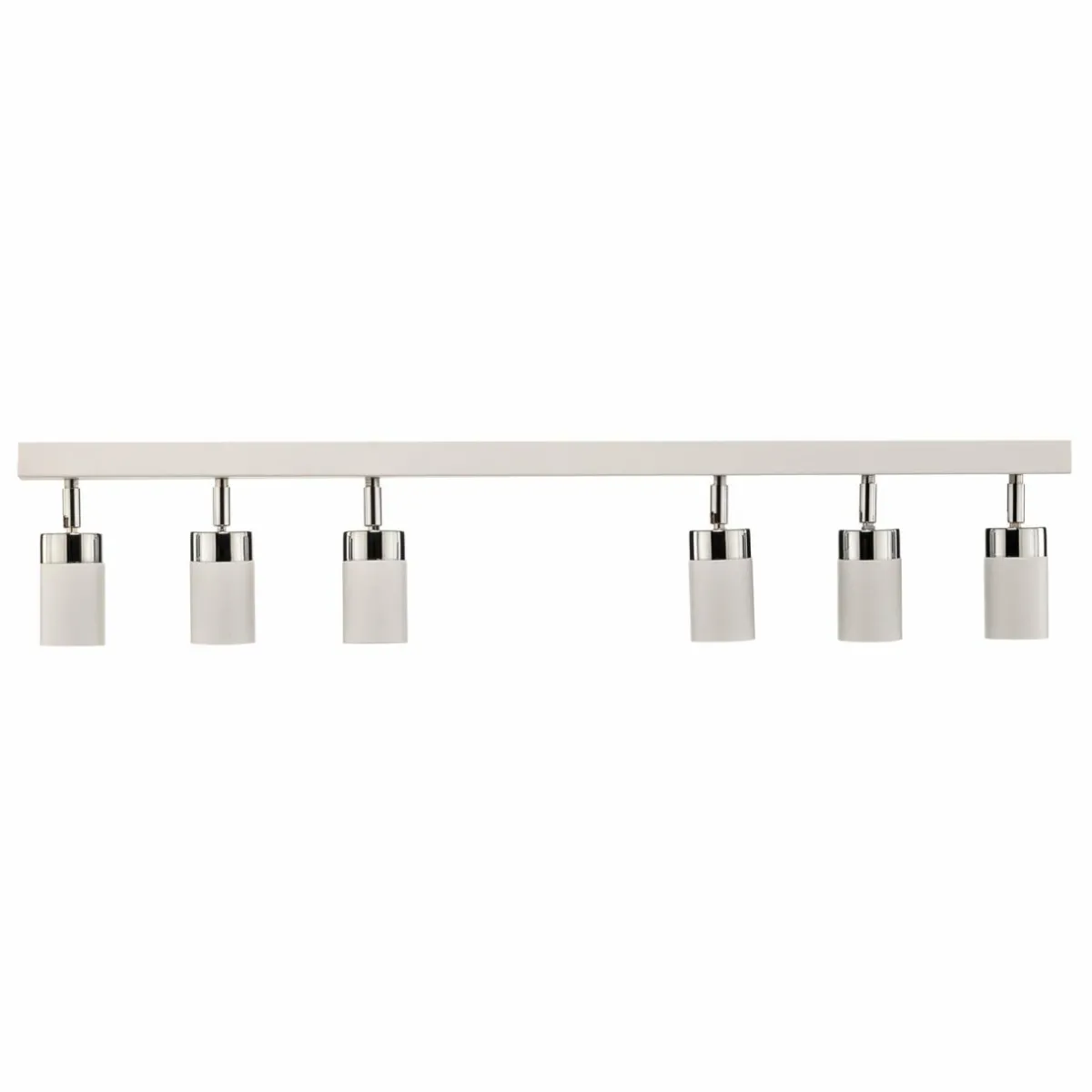 spot_pour_plafond_joker_blancargent___lampes_2.webp Best Sale Eko-Light Spot pour plafond Joker, blanc/argenté, à 6 lampes