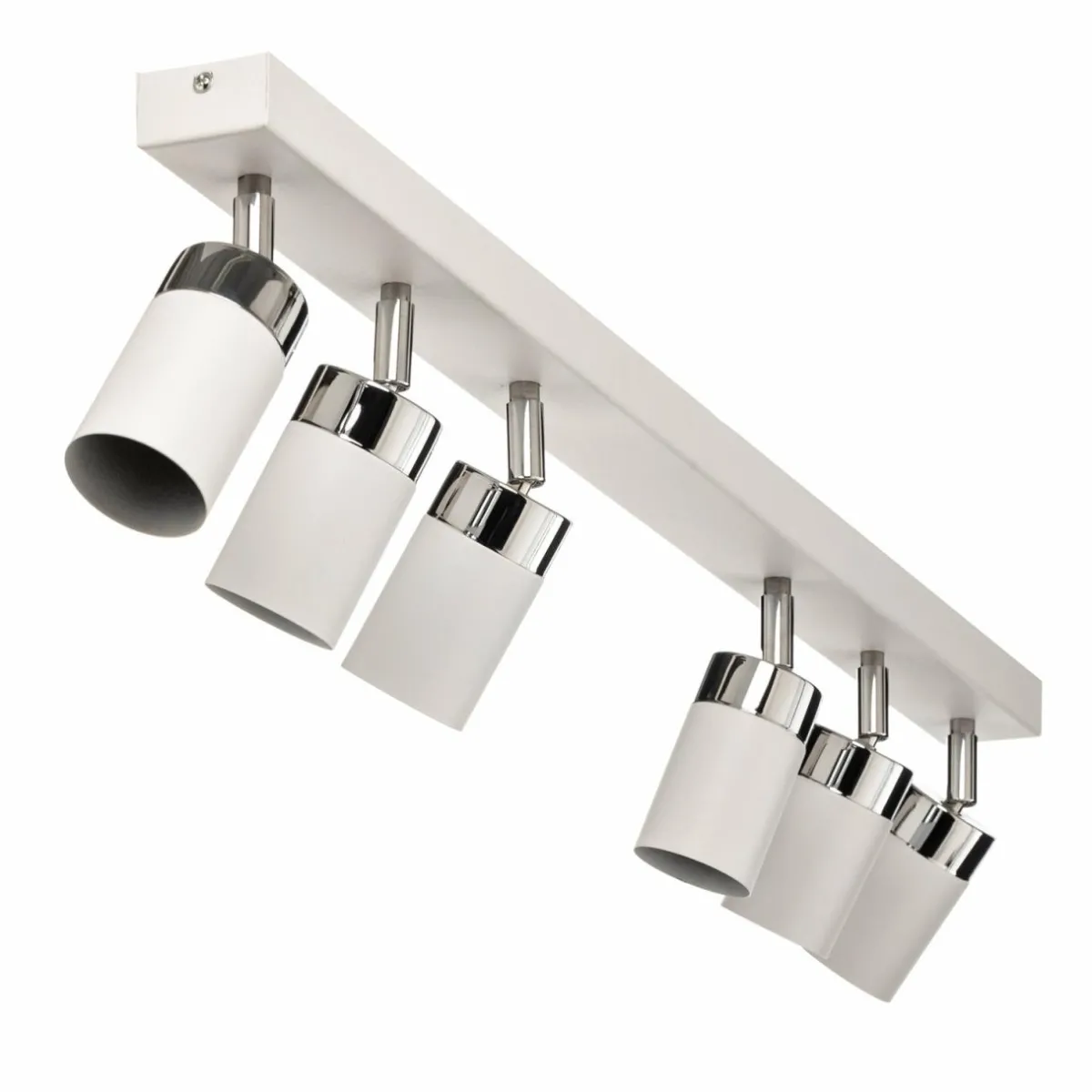 spot_pour_plafond_joker_blancargent___lampes_3.webp Best Sale Eko-Light Spot pour plafond Joker, blanc/argenté, à 6 lampes