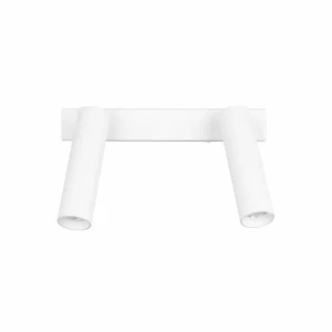 Best Sale Trio Lighting Spot pour plafond LED Ambala, à 2 lampes, blanc, métal, CCT, intensité