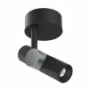 Outlet Linea Light Spot pour plafond LED Goose, noir, aluminium, 2.700 K