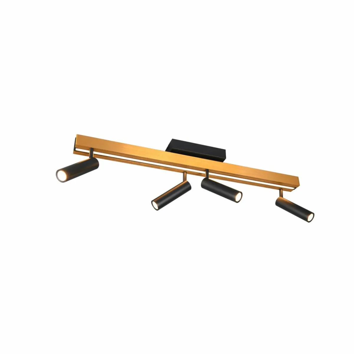 spot_pour_plafond_led_zeno__spots_noiror_mtal_0.webp Store Trio Lighting Spot pour plafond LED Zeno, 4 spots, noir/or, métal